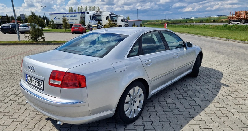 Audi A8 cena 34500 przebieg: 319700, rok produkcji 2007 z Chojnice małe 254